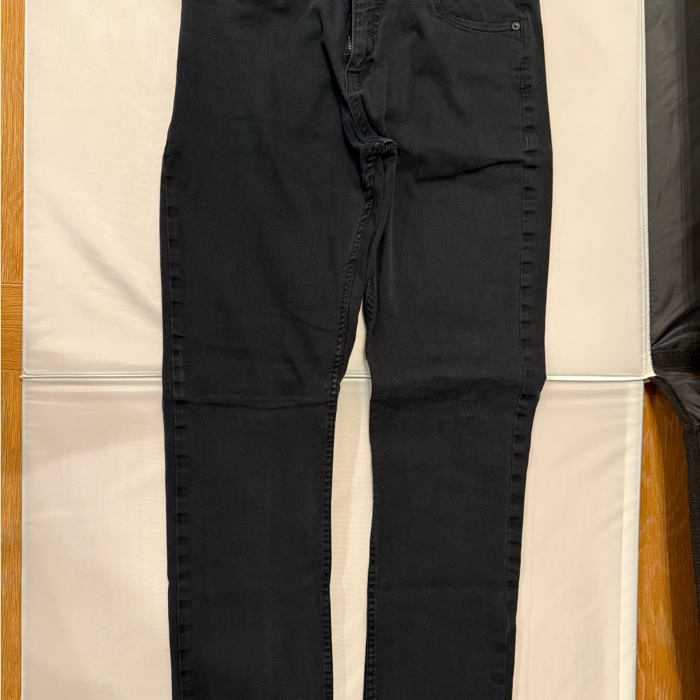 Calvin Klein Jeans Men’s Black Slim Straight Leg Denim 32x32